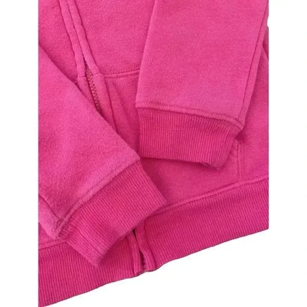 OshKosh B’Gosh Pink Logo Hoodie Toddler Girls Long Sleeves Fleece